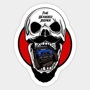 The Bearded Jeeper Sticker